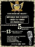 Concours de chant ! Tous les styles.