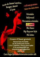 Cours de danse et Percussions Orientales