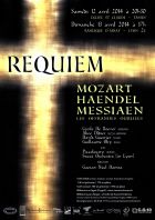 Requiem : Mozart – Haendel – Messiaen