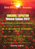 Concours-expo /10ème Salon l'Atelier des Peintres Réunis 2017