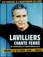 Bernard Lavilliers chante leo ferre