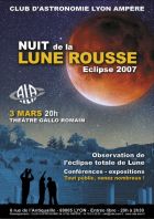 Nuit de la lune rousse - Eclipse 2007