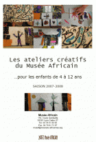 Musée Africain : ateliers créatifs
