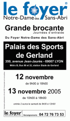 Grande brocante – Journées d’entraide