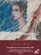 Juliette Beaudroit  « Jardin secret »