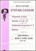 Stefan Cassar  - Récital de piano