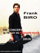 Frank Biro en concert