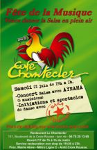 Café Chantecler - Salsa en plein air