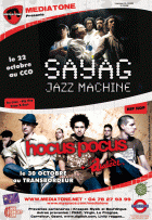 SAYAG JAZZ MACHINE + LES MONSTROPLANTES