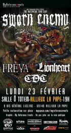 Sworn Enemy + Freya + Lionheart + CDC