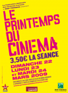 Printemps du cinéma 2009
