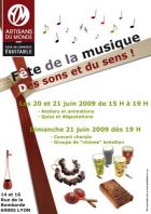 Fête de la musique avec Artisans du Monde