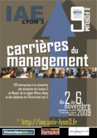 9ème Forum Carrières du Management - 2-6 novembre 2009