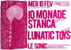 Concert Lunatic Toys  et  Io Monade Stanca