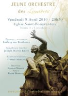 Jeune Orchestre des Lumières - Beethoven/Kraus/Mahler