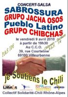 Soirée-Salsa dansante au Profit des victimes du séïsme au Chili